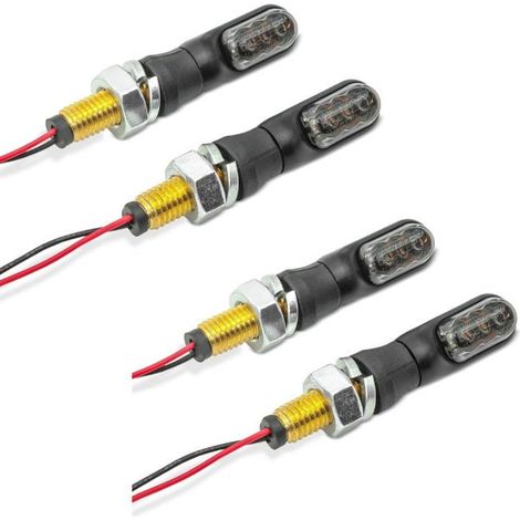 2x Clignotants moto LED Lumitecs KP16 2 pièces Discount Set (1/5)