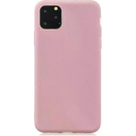 Coque pour iPhone 13 Pro - TPU givré uni, or rose