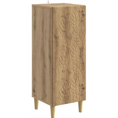 vidaXL Sideboard Artisan Oak 33 x 34.5 x 90 cm Engineered Wood