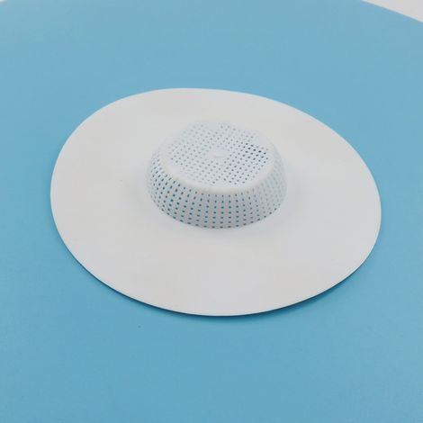 Filtre à cheveux pour baignoire, évier de cuisine et bonde de toilettes couvercle de bonde anti-cheveux.