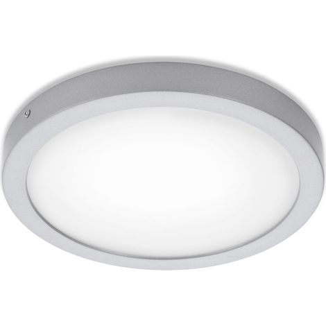 LED Aufbauleuchte Aufbaulampe Reflektor 4000K schwenkbar Schwarz Ø30cm Briloner