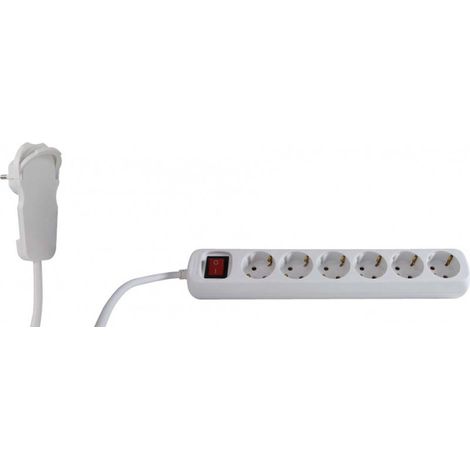 Reglya Schuko, Blanco con 6 - 2m