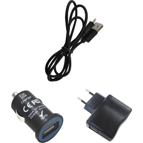 Baladeuse LED rechargeable - - 3W+1W - Autonomie 3-4H - Chargeur secteur inclus - Aimants intégrés (1/4)