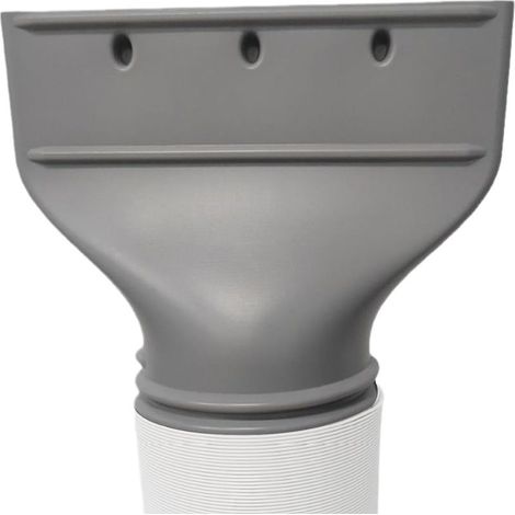 Fensteradapter für Klimaanlagen-Abluftschlauch, 13/15 cm tragbarer Klimaanlagen-Abluftschlauch, mobile Klimaanlagendüse, für Fenster und Türen, Belüftungsset (1/5)
