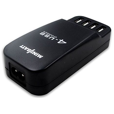 CARGADOR USB MINIBATT 4 SALIDAS USB MB-ADP 4 USB