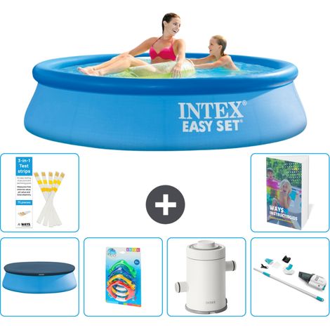 Easy Set Pool Rund - 244x61 cm - 7-teilig S95