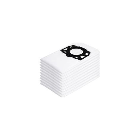 12 sacs d'aspirateur KFI 487 pour Kärcher WD2 Plus WD4 WD5 WD6 WD5P WD6P MV4 MV5 MV6 - sacs à poussière pour aspirateurs eau et poussière 2.863-006.0 (1/5)