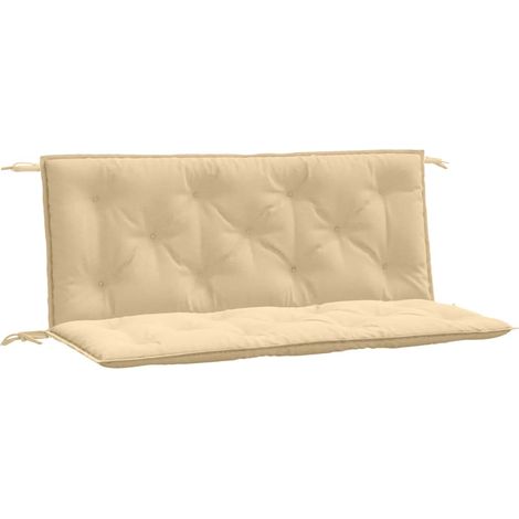 Maison Exclusive - Gartenbank-Auflagen 2 Stk. Melange Beige 120x5