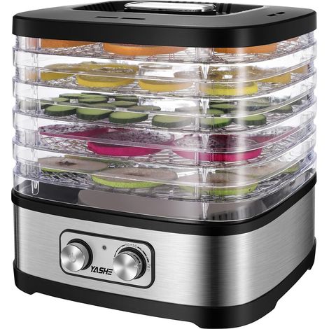 Déshydrateur alimentaire YASHE GGJ-261A, 5 plateaux, 35-70 °C, 240 W