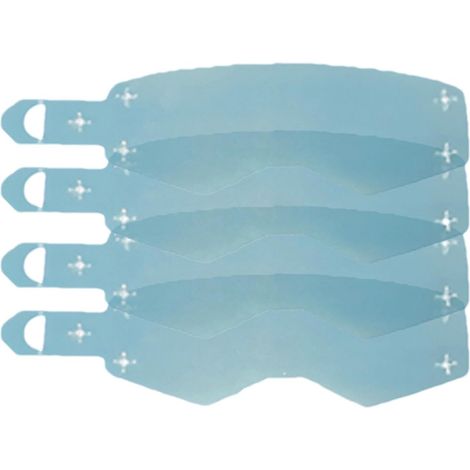 Motorcycle Riding Goggles Film, Motorcycle Riding Glass Film 4x Pobines de Performances visuelles élevées, films de lunettes de moto pour les lunettes (1/5)