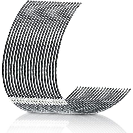 Lot de 20 Fils de Débroussailleuse de Diamètre 3,5 mm, Bobine de Rechange pour Coupe Bordures,Compatibles avec Bosch F016800431 Remplacement de Bobine AFS 23-3