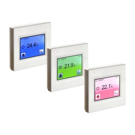 Thermostat blanc TFT610 program. + sonde de sol IP21 230V 10A ACSO 616061