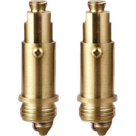 Lot De 2 Bondes À Ressort en Laiton pour Bonde De Baignoire Pop Up Click Clack,pour Bonde Clic Clac pour Lavabo,Remplacement De Qualité pour Évier De Baignoire (1/5)