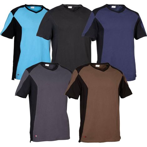 T-shirt da lavoro Cofra Azagra - M - Azzurro