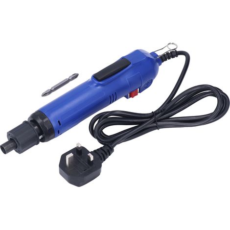 Tournevis électrique KBA (agréé) avec embout droit, visseuse hexagonale, sans alimentation intégrée, tournevis conique électrique (norme UK 220V) (1/5)