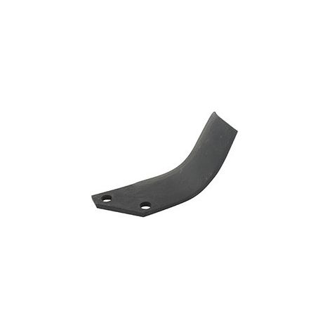 Cuchillo de fresas izquierdo para fresas traseras compatible con BCS Modelo 705 Paterno - L: 144mm. Tipo de trabajo.