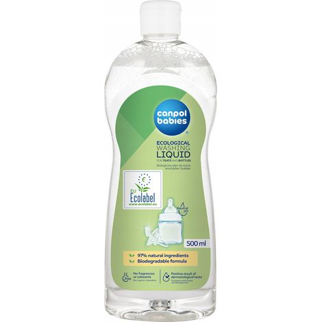 Detergente per ciucci e biberon Canpol per neonati 500 ml (1/2)