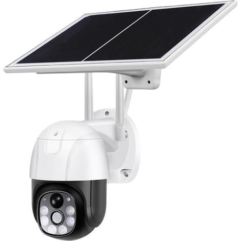 Outdoor Solar 4G Surveillance Camera Night Vision Full Color High-Definition Intelligent Low-Power Camera (1/5)