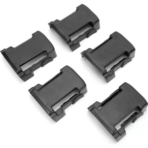 Support de fixation universel pour batterie externe - 5 pièces Noir (1/5)