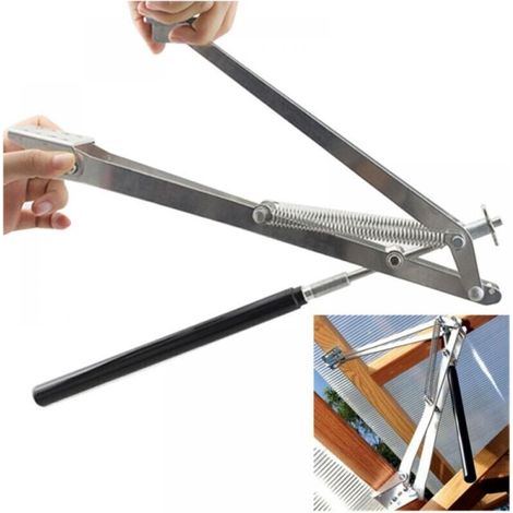 Ouvre-Fenêtres Automatiques pour Serres. Ouverture et Fermeture Automatique de la Serre à Température Contrôlée Kit d'Aération de Toit de Fenêtre de Serre Automatique à Deux Ressorts (1/4)