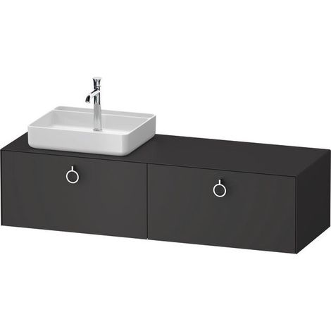 DURAVIT WT4890L58580000 Console WTU murale White Tulip 550x16