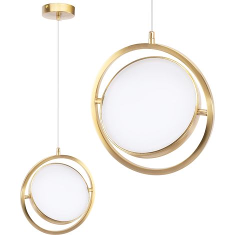 PENDELLEUCHTE TOOLIGHT LED APP1791-CP GOLD BRUSH