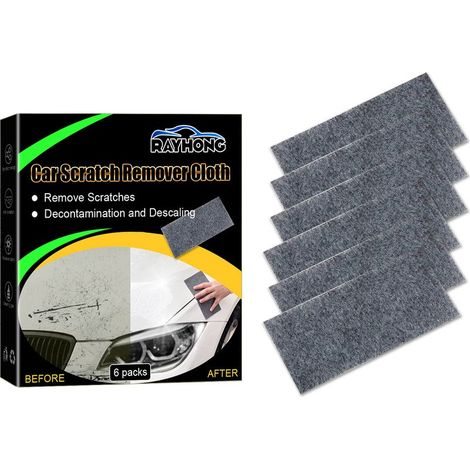 Chiffon Polissage - Tissu Nano Anti-rayures Pour Carrosserie Automobile - Usage Réparateur Et Nettoyant - 12 Pièces (1/5)