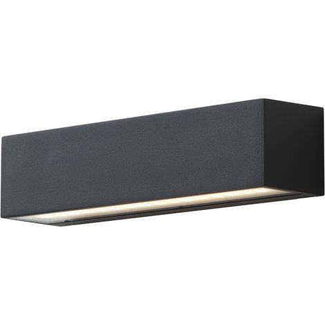 WILLY Applique Monoemissione a LED 7W, 3000K-4000K CCT Switch, IP54, Struttura Antracite in Alluminio pressofuso - Rossini Illuminazione (1/3)
