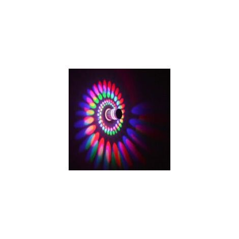 3-W-LED-Wandleuchte, Aluminium-Wandleuchte, moderne Wandleuchte, RGB-Dreifarbenleuchte – Crezuo