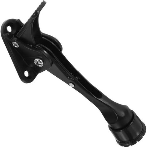1 jeu de butées de porte à pied réglable avec base en caoutchouc Butée de porte pratique pour le bureau à domicile et le garage Convient à tous les types de sols (1/5)