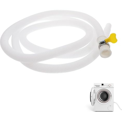 Tuyau Évacuation Climatiseur - 3 m Rallonge Flexible avec Collier (1/5)