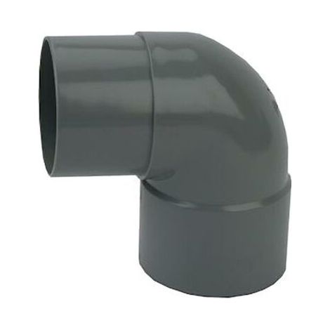 Coude MF 87°30 - Diamètre: 63 mm - GRIS (1/3)