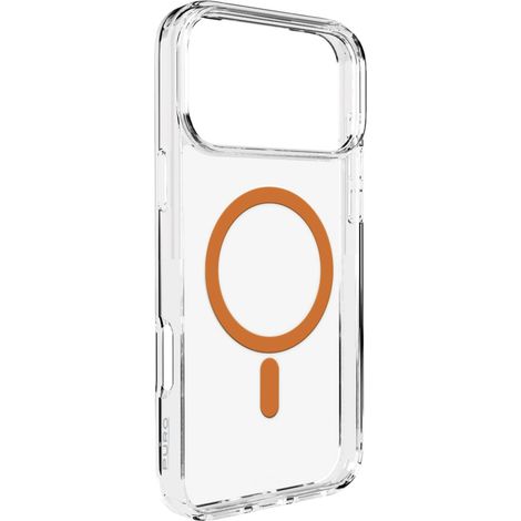 PURO PUIPC17P63LITEMORA funda para teléfono móvil Naranja, Transparente (1/2)
