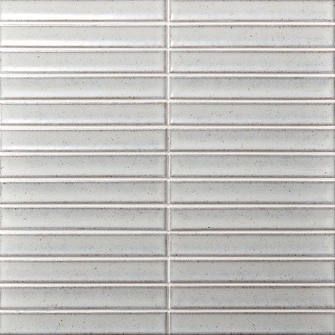 Mosaïque de grès cérame Zen INAX YUKI BORDER - White boîte de 1.01 m2 - - boîte de 1.01 m2