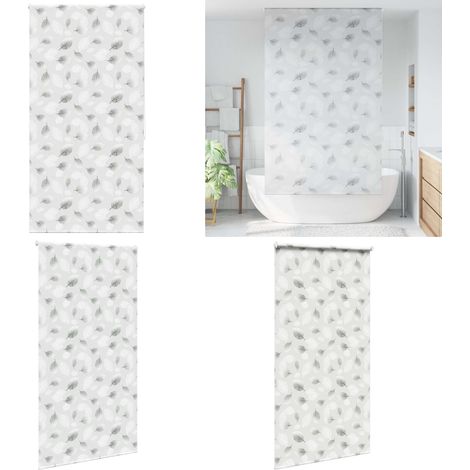 vidaXL Store enrouleur de douche 120x240 cm largeur du tissu 116 cm (1/5)