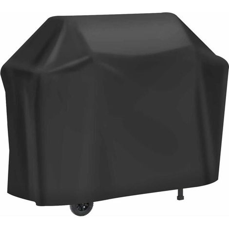 Housse de barbecue, housse de barbecue robuste 210D pour Weber, Brinkmann, Char Broil, etc. Housse de gril indéchirable, résistante aux UV et à l'eau (1/5)