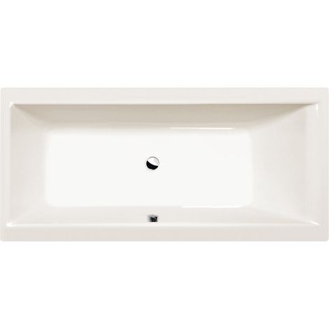 Baignoire rectangulaire CLEO 160x75x48cm, ivoire (1/2)