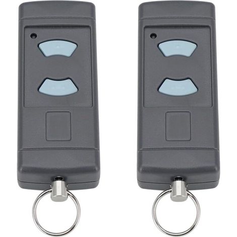 Lot de 2 pièces de rechange pour émetteur de garage avec bouton bleu 868 MHz pour HORMANN HSE2-868 HSM4-868 HSE4-868 compatible avec Tubauto HSM4-868 HS4-868 (1/4)