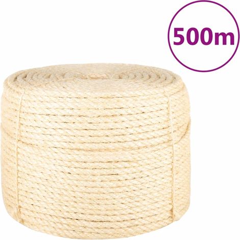 Corde 100 % sisal, 10 mm, 500 m