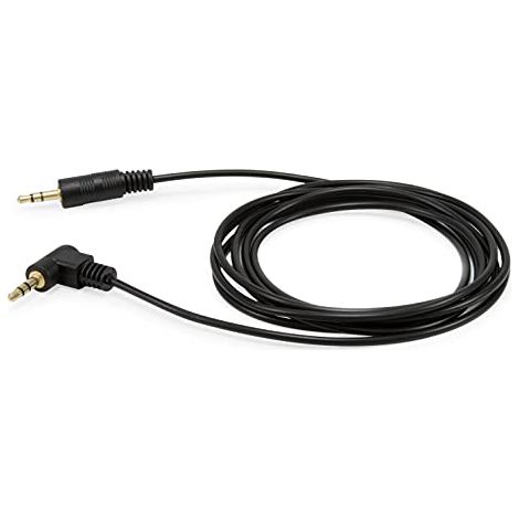 Câble audio coudé mini-jack mâle 3,5 mm vers mini-jack mâle 3,5 mm 2,5 m
