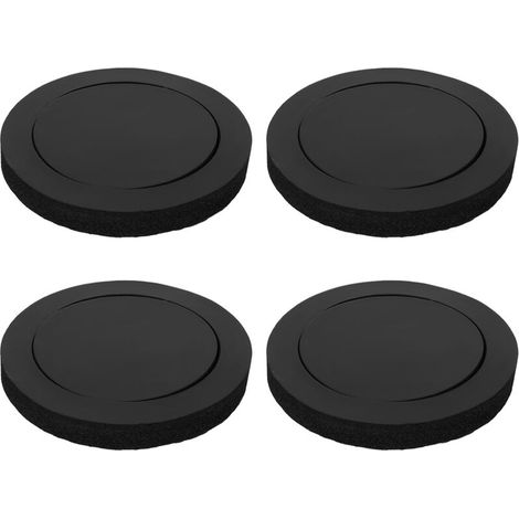 Embellecedores para puertas de coche: 4 piezas de algodón insonorizado, con anillo de graves para altavoces.