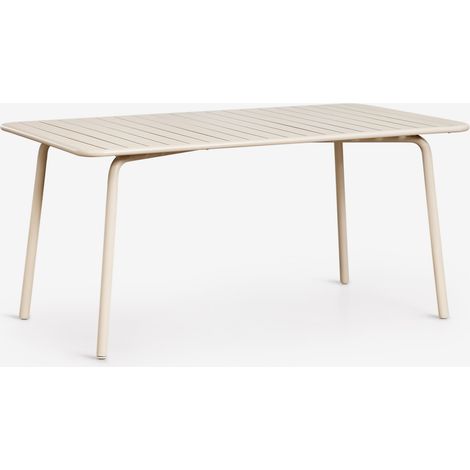 Mesa de jardín rectangular 160x90 cm en acero Florida SKLUM        (1/5)