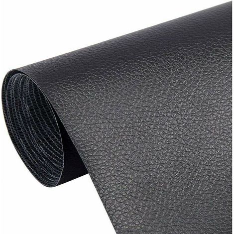 Parches autoadhesivos de piel sintética de 5 piezas – Piel sintética duradera de 20x30 cm – Resistente a la abrasión – Para asientos y sofás (1/5)