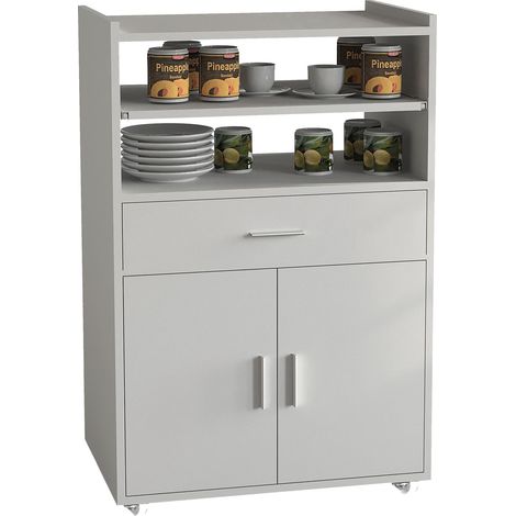 Carrello da cucina che serve rulli per carrelli Kiola 92x59x40 - VCM