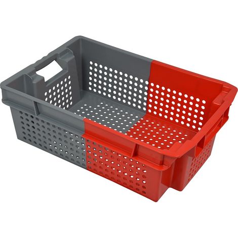 Vassoio professionale bicolore traforato BOX & BEYOND, 32L, L.39 x P.60 x H.20 cm BOX & BEYOND (1/2)