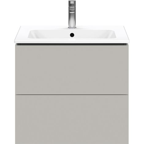 Duravit L-Cube mueble bajo lavabo suspendido, 2 cajones, (1/3)