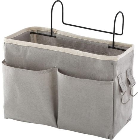 Organisateur de Lit Suspendu Panier de Rangement pour Lit de Dortoir Pochette Suspendue pour Articles Divers (1/5)