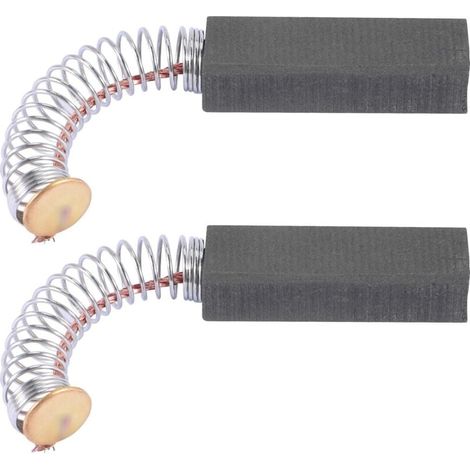 Coppia di carboncini Balais per motore elettrico 6x8mm 24mm di lunghezza (1/4)
