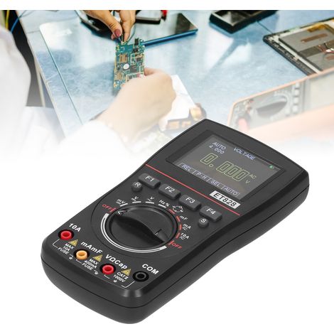 ET828 TOOLTOP Oscilloscope et multimètre combinés, fréquence d'échantillonnage 1 MHz, 2,5 MSPS (1/5)