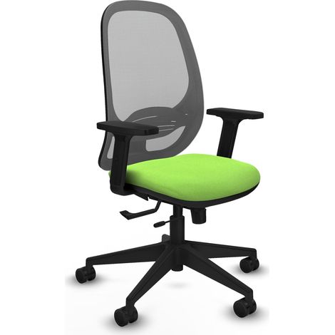 Silla ergonómica piqueras y crespo Cilanco gris soporte lumbar (1/2)